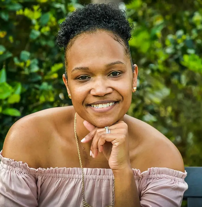 Smiling woman