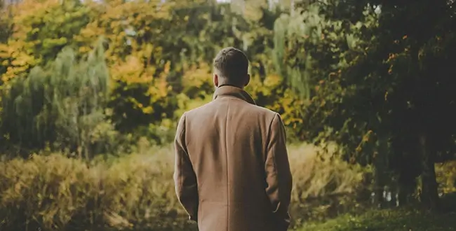 Man standing outside
